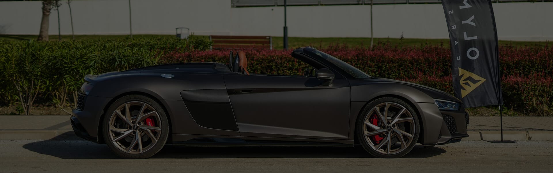 Audi R8 Spyder Brown